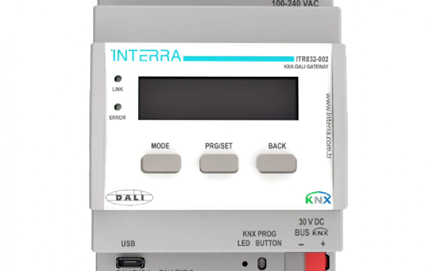 Informationen zum Interra KNX DALI Gateway (ENG)